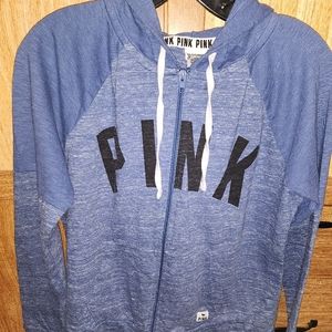 3 for $20 Pink Zip-Up Hoodie sz. M